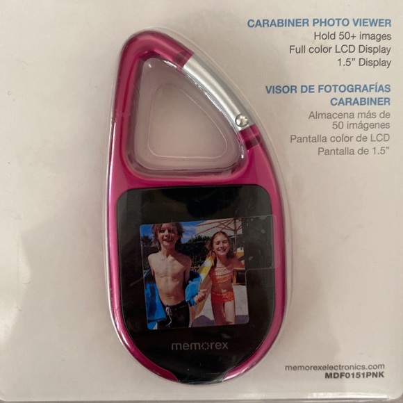 Memorex Photo Viewer Carabiner NEW - Picture 3 of 6